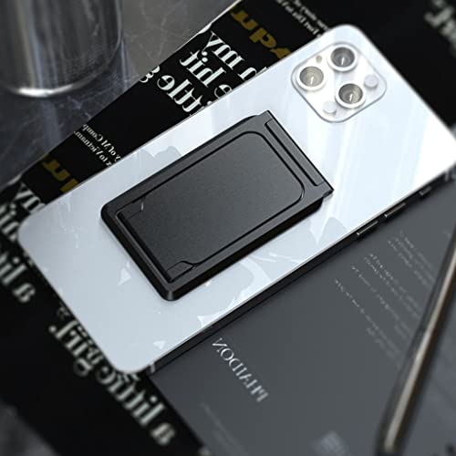 Support de cellule réglable en aluminium argenté surélevé et abaissé