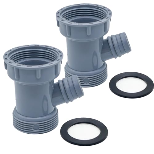 Adaptador para desagüe de fregadero de cocina Y de 2 piezas