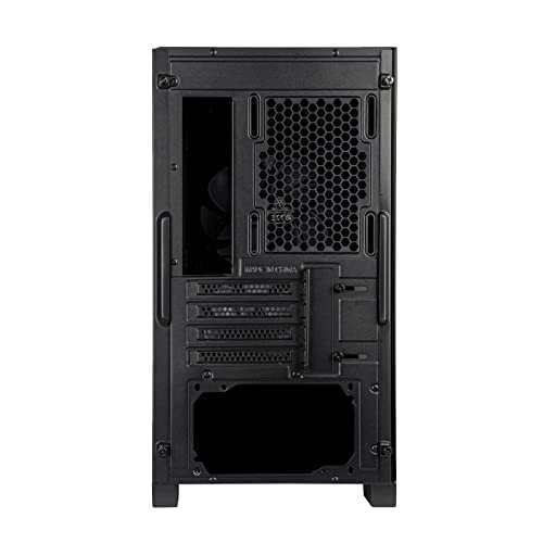 Image of SilverStone Technology FARA 312Z High Airflow Micro-ATX Gaming Chassis with Included ARGB Fans and Light Strips, SST-FA312Z-BG