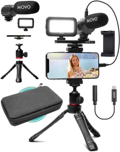 Movo iVlogger Smartphone Video Kit for Vlogging