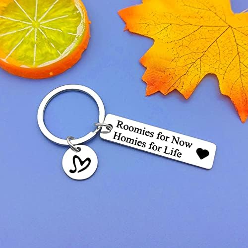 Jielahua Roommate Gift Roomie Keychain Best Friend Birthday Gifts for