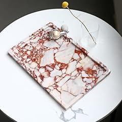 Marble Tray-calacatta Red