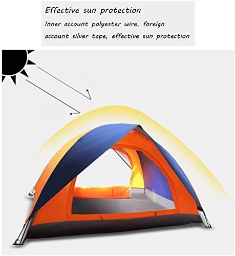 Carpa Doble GeRRiT para Camping 2 Personas miniatura 3