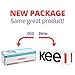 Kee Seel Ultra Disposable Pastry Bags, Piping Bag with Textured Non Slip Outer Surface, Smooth-Flow Interior, Easy Tear Perforation, Convenient Dispenser Box, 21-Inch, Clear - 72 Pack
