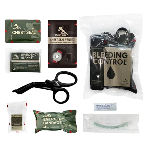 Medresq First Aid Bleeding Control Kit，Essential First Aid Solution for Rapid Bleed Control and...