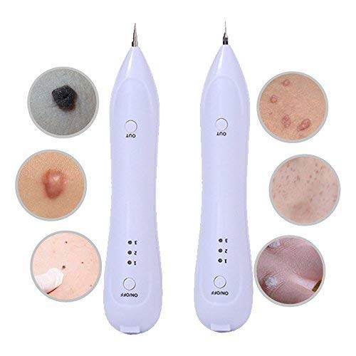 Mole Removal Plasma Pen, 9 Adjustable Strength Levels, USB Rechargeable, White with Black LCD Display Panel, ABS Plastic, 5W, for Dark Spots, Freckles, Warts, Skin Tags-image-23