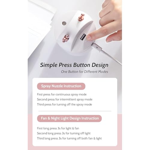 Image of Diffuze Essential Oil Diffuser & Humidifier - Ultrasonic Cool Mist with Quiet Operation - Aromatherapy Air Freshener for Home, Office, Car | Silent Operation | Portable Humidifier & Aroma Diffuser