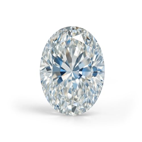 Moissanite ovale VVS1 pierre en vrac pour création bijou