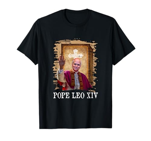 Disfraz de Da Pope Leo Blessing Chicago Proud 2025 XIV Camiseta