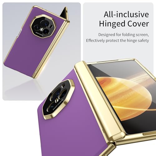 Étui pliable Honor Magic V3 violet avec film écran AG
