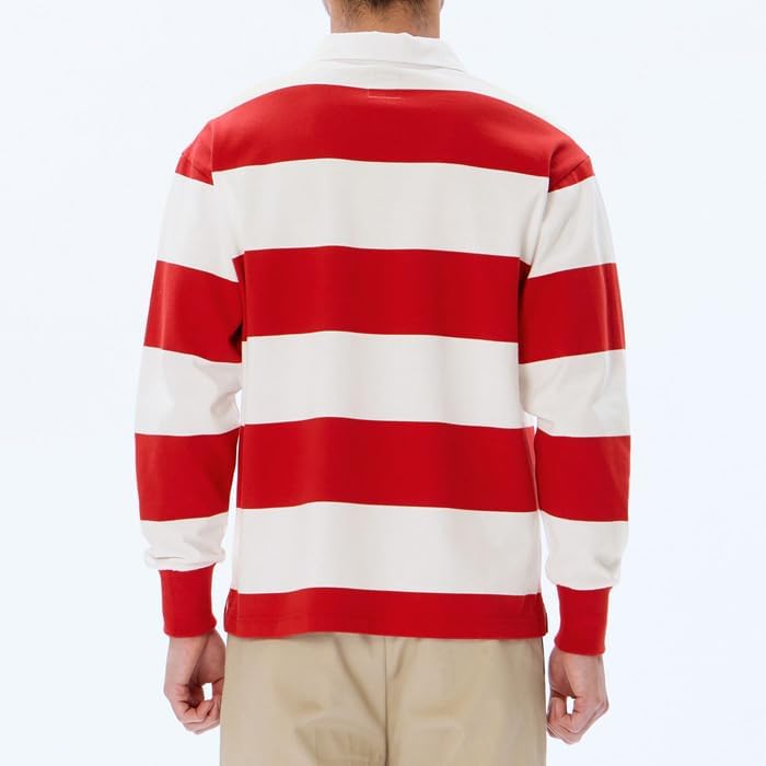 Amazon.co.jp: [Canterbury] Japan L/S 4INCH STRIPE RUGBY JERSEY