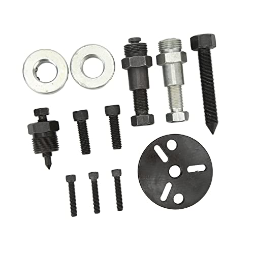 [Prestazioni di alta qualità] L'Auto Air Conditioning Installer è ben fatto e utilizzato per rimuovere, installare o ricostruire i ressori FS6, C171, 6P e 148 c. È dotato di una resistente scatola di plastica, facile da organizzare, conservare e trasportare, e gli strumenti non sono facili da perdere.