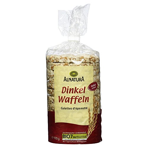 Alnatura Bio Dinkelwaffeln Natur, 100g