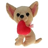 Spieldauer: unbegrenzt Krüger & Gregoriades 150001 - Plüsch Hund Chihuahua Christina, 18 cm