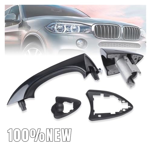 Poignée extérieure pour BMW X5 E53 2000-2006 de qualité supérieure noire - 4