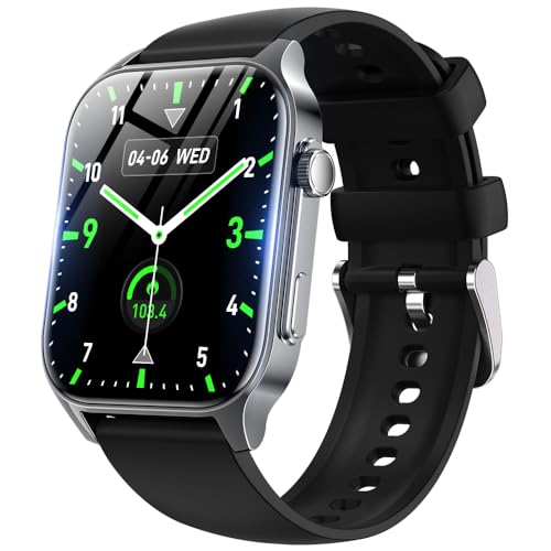 �X�}�[�g�E�H�b�`�y�ƊE�ŐV����ziPhone�Ή� �A���h���C�h�Ή� �ŐVBluetooth5.4�ʘb�@�\ ���y�Đ� 1.96�C���`���� �����ʌv �r���v �^�����[�h �X�|�[�c�E�H�b�` IP67�h�� SMS/Twitter/Line�ʒm �@�\ iPhone