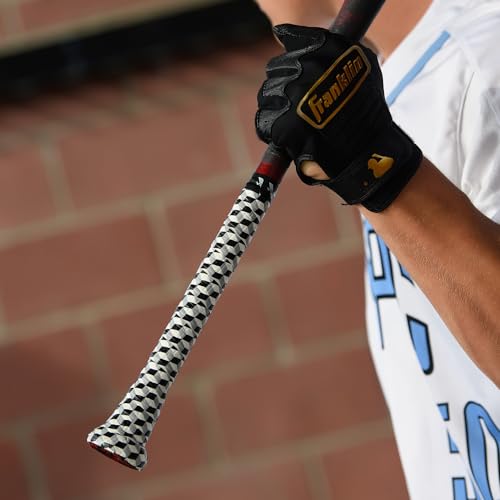 image for Vulcan | 0.50mm Bat Grip | Baseball/Softball | Greyscale, 0.50mm | Thi