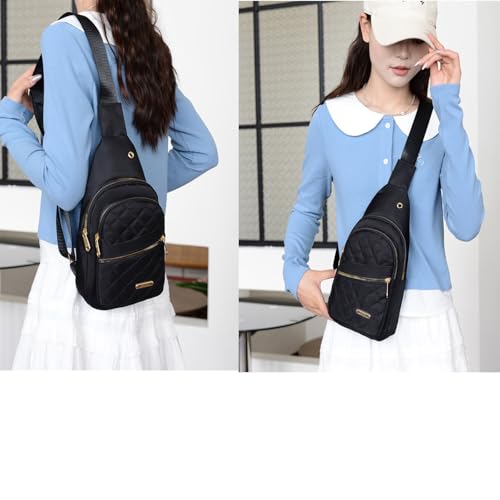 Mochila Sling impermeable unisex para senderismo y uso casual miniatura 3