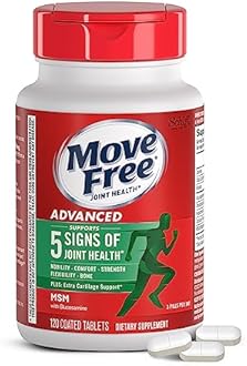 Move Free Schiff Joint Health, Glucosamine Chondroitin Plus Msm, 120 Coated Tablets