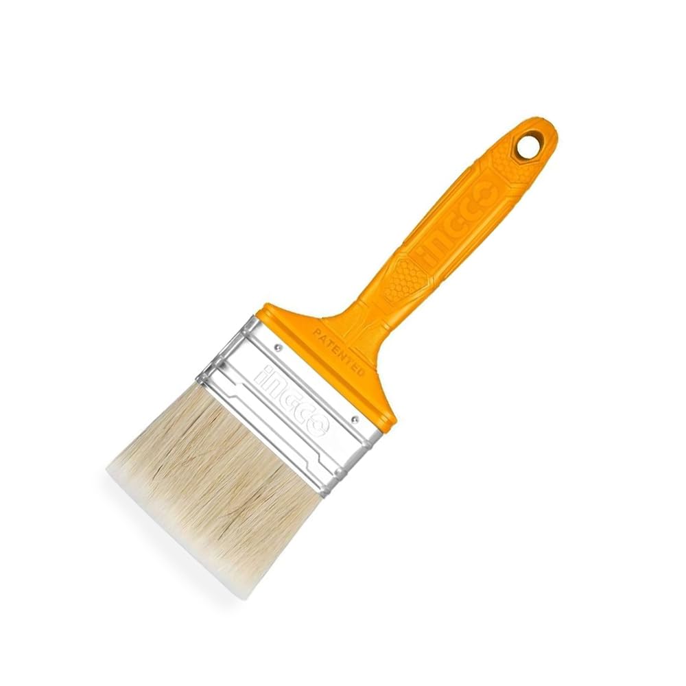 IngcoPaint Brush - 2.5" Width, Oil-Based Paint, Unique Plastic Handle - Perfect for Professional Painting CHPTB78625