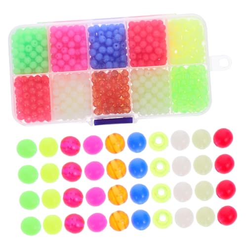 SUPVOX Fishing Equipment 1000pcs Night Fishing Luminous Abs for Deep Drilling Rigs Random