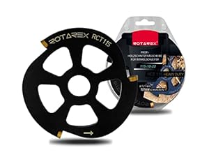 Rotarex RCT115 Holzschlitzfrässcheibe für Winkelschleifer