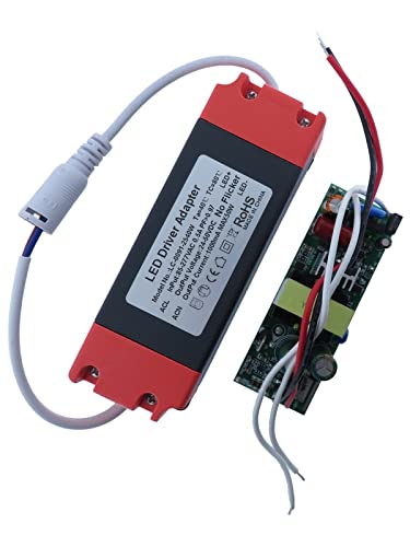 Image of FreeShipping 25W 30W 36W 40W 50W Lighting Transformer 24-50V LED Driver No Flicker Power Supply 600mA 700mA 800mA (Color : Beige, Size : 650MA 27-50V)