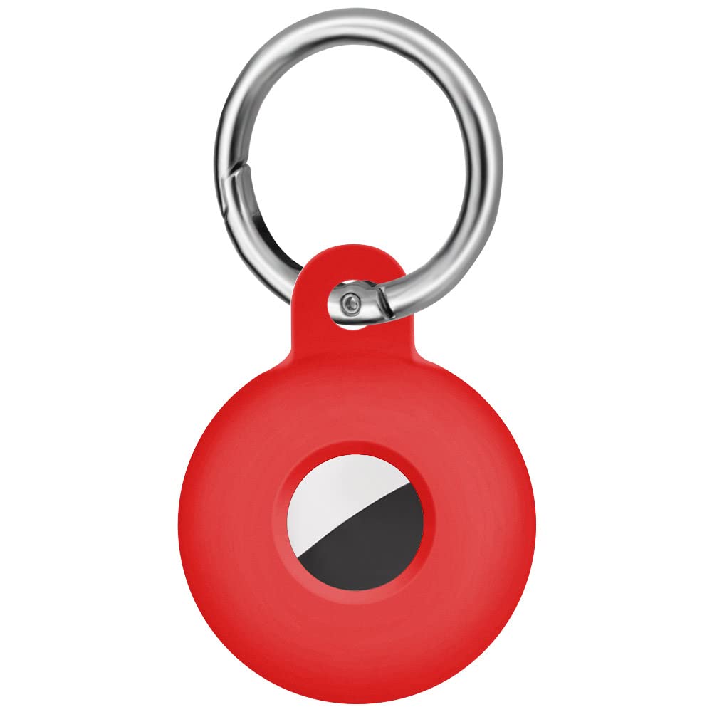 Ainiv Llavero para AirTag, 1 Pieza Llaveros para AirTag Funda Protectora de Silicona, Localizador Keychain Portátil Antipérdida, Protectora Funda Mascotas y Mochilas — view 73