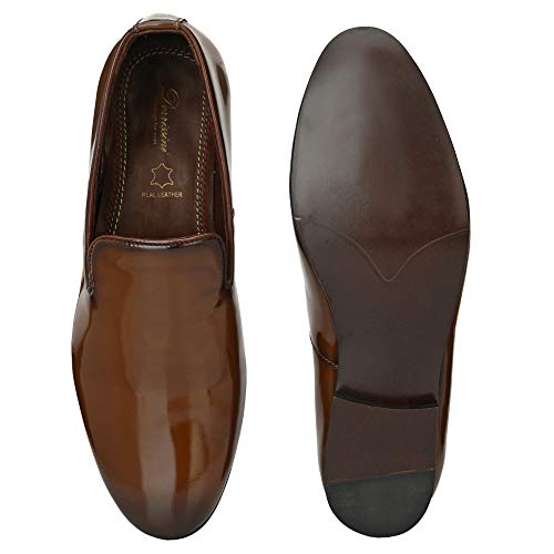 Image of Men's Shoes Beige Moccasin-6 (8762)