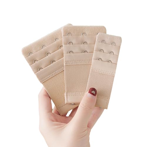 IheDovb 12 Stück BH Verlängerung, Bra Extender 2 Haken/3 Haken/4 Haken BH Erweiterung für Damen Bra Extender