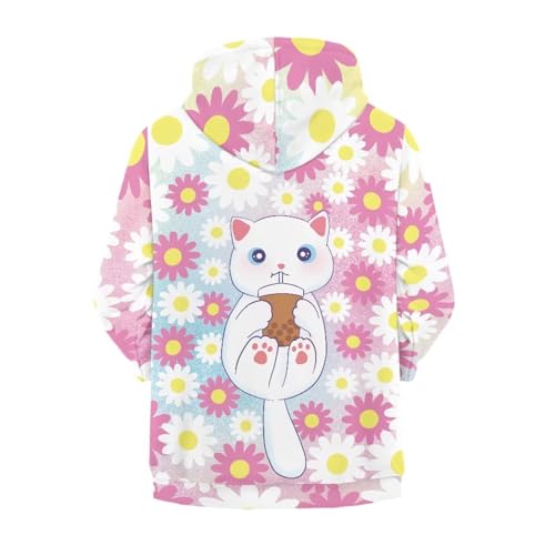 AFPANQZ Kids Zip Up Hoodies Unisex Full Zipper Hoodies Sweatshirt with Front Pocket Athletic Tops Hoodies Coat S-XL2