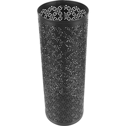 NOLITOY Umbrella Storage Bucket Rustic Iron Umbrella Holder for Home Office Apartment