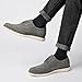 CLOWSE Men's Casual Dress Shoes Fashion Dress Sneakers Business Casual Shoes Comfortable Work Oxfords Office Walking Sneakers, Grey, 12