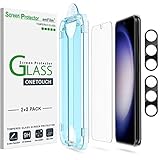 【Anti-Fingerprint】amFilm Displayschutzfolie für Samsung Galaxy S23 2023 ist mit einer oleophoben Beschichtung versehen, um Fingerabdrücke zu reduzieren und eine ultraklare High Definition mit 99,9% Transparenz zu bieten.