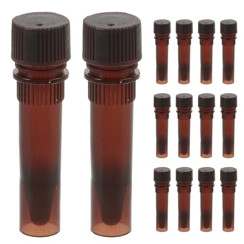 ROMISBABA 20����T���v�����O�`���[�u 1.5ML�e�� �u���E�� �Ռ��݌v���h���g���₷��PP���ۑ��e�� �����p�⎎���p�̃T���v���ۊǂɍœK�ȃv�����`���[�u