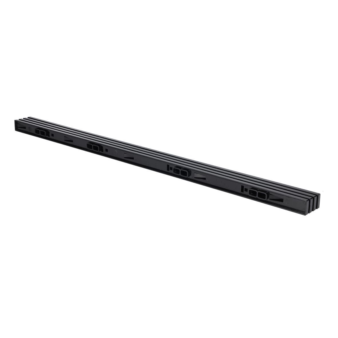 easyPART Kompatibel/Ersatz für BOSCH 00434407 Ausgleichsleiste schwarz an Bedienblende für Geschirrspüler
