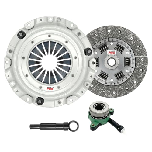 ClutchMaxPRO Heavy Duty OEM Clutch Kit with Slave Cylinder kit Compatible with 2008-2017 Lancer 2011-2020 Outlander Sport RVR 4B11 4J11 4B12 2.0L 2.4L (CP05012HDWS-CK)