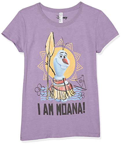 Disney Girl's Moana Olaf T-Shirt