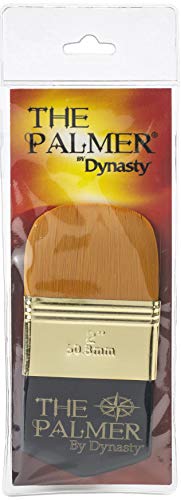 F & M Brush Company Dynasty Palmer Brush-Synthetic Filbert, Size: 2