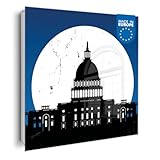 banjado Großer Schlüsselkasten Glas - Schlüsselbox 