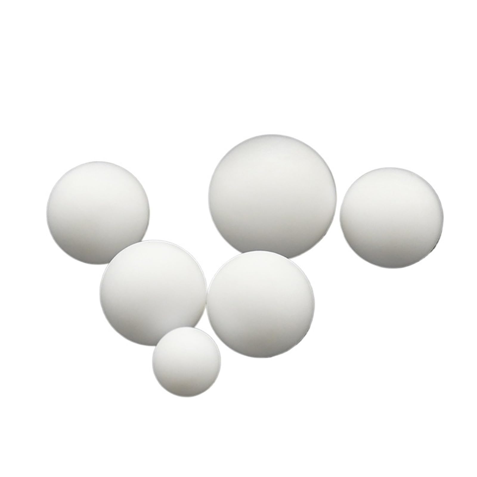 Kulki PTFE F4 odporne na korozję kwasową i zasadową pompę membranową solidne 2,318 mm