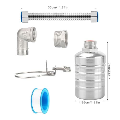 Válvulas flotantes de acero inoxidable para tanques de agua automáticos 6