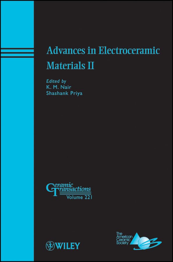 Buy Advances in Electroceramic Materials II: 221 (Ceramic Transactions Series) — BookShops.in