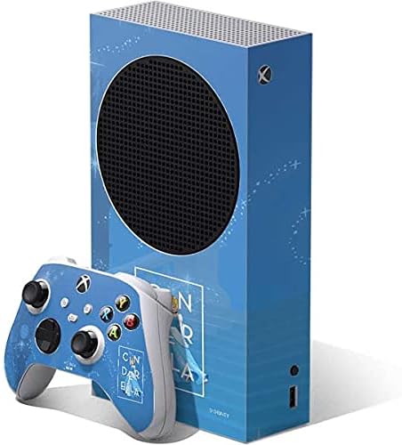 Skinit Decal Gaming Skin Compatible with Xbox Series S Bundle - Officially Licensed Disney Princess Cinderella Art Design