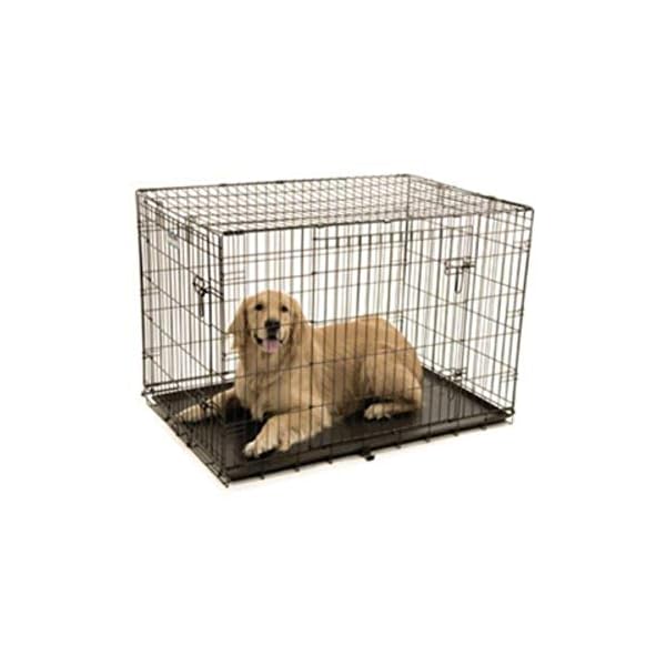 Precision 1127-11275FD 42x28x30-Inch Two Door ProValu2 Crate Cargo Kennel, Black Precision 1127-11275FD 42x28x30-Inch Two Door ProValu2 Crate Cargo Kennel, Black
