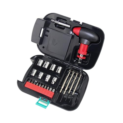 Kit de Herramientas Reparación 24 Piezas Eujgoov con Linterna miniatura 3