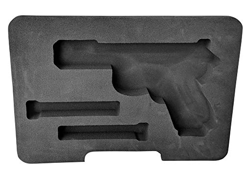 Cedar Mill Fine Firearms Custom EVA Glock Compatible Foam ââ‚¬â€œ Fits G22 .40 Gen1,2,3,4,5 G19 9mm G23 G26 G27 G34 G35 G31 357 G37 .45 G32 G33 G20 10mm G21 G29 G30