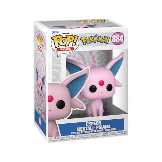 Funko POP! Games: Pokemon - Espeon - Psiana - Vinyl-Sammelfigur - Geschenkidee - Offizielle Handelswaren - Spielzeug Für Kinder und Erwachsene - Anime Fans - Modellfigur Für Sammler und Display