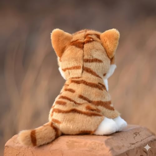 Peluche chaton tigré gris, le cadeau idéal pour gâter vos proches - 2