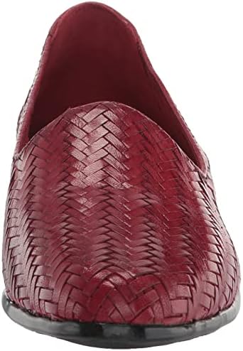 Trotters Women's Flats, Red Leather, 10 Wide | Image 1